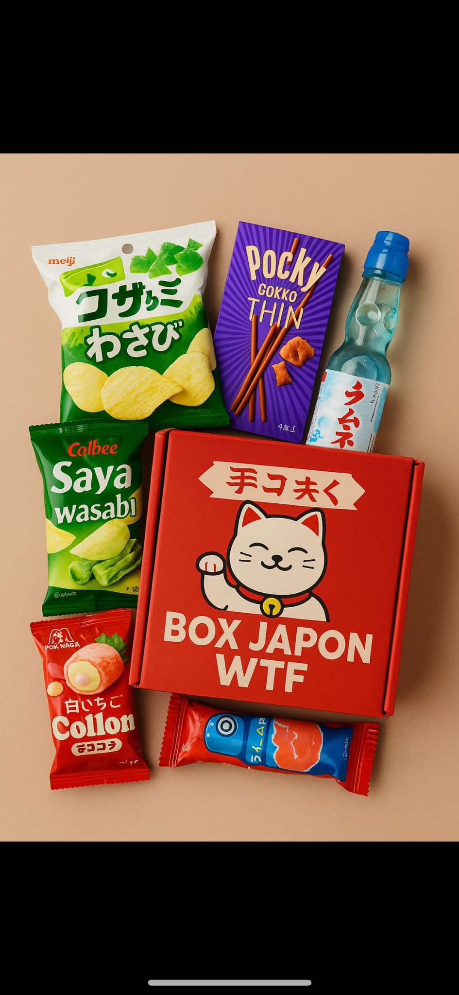 Box Japon WTF 🇯🇵 – Snacks chelous et soda introuvable