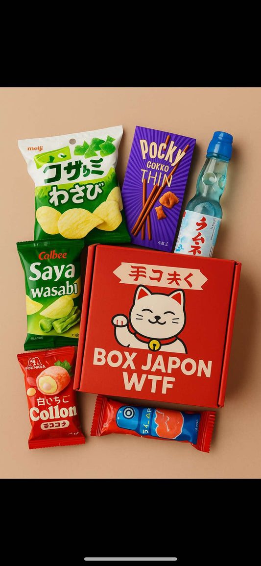 Box Japon WTF 🇯🇵 – Snacks chelous et soda introuvable
